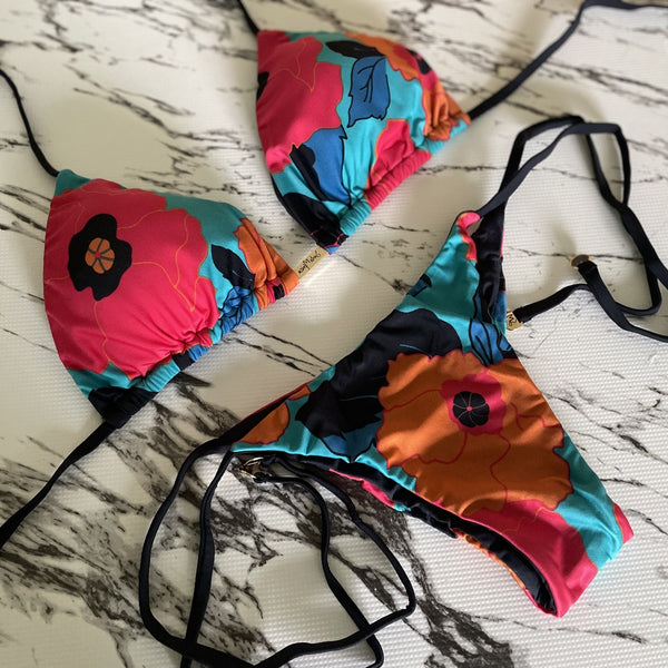 Bikini Side Ties - Isla Print-